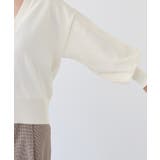 【WEB限定】メタル釦オーバーサイズカーディガン | VIS  | 詳細画像42 