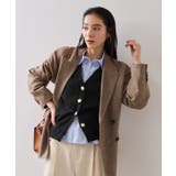 【WEB限定】メタル釦オーバーサイズカーディガン | VIS  | 詳細画像6 