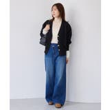 【WEB限定】メタル釦オーバーサイズカーディガン | VIS  | 詳細画像7 