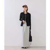 【WEB/一部店舗限定】配色メローバイカラーカーディガン | VIS  | 詳細画像2 