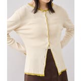 【WEB/一部店舗限定】配色メローバイカラーカーディガン | VIS  | 詳細画像22 