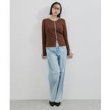 【WEB/一部店舗限定】配色メローバイカラーカーディガン | VIS  | 詳細画像31 