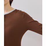 【WEB/一部店舗限定】配色メローバイカラーカーディガン | VIS  | 詳細画像37 