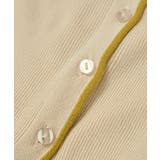 【WEB/一部店舗限定】配色メローバイカラーカーディガン | VIS  | 詳細画像41 