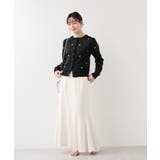 【WEB限定】フルーツ刺しゅうクルーネックカーディガン | VIS  | 詳細画像10 