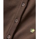 【WEB限定】フルーツ刺しゅうクルーネックカーディガン | VIS  | 詳細画像24 