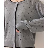 【WEB限定】麻ライクドット配色カーディガン | VIS  | 詳細画像20 