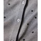 【WEB限定】麻ライクドット配色カーディガン | VIS  | 詳細画像21 