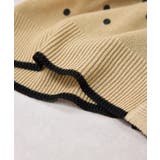 【WEB限定】麻ライクドット配色カーディガン | VIS  | 詳細画像23 