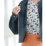 【洗える】バンドカラージップアップブルゾン | VIS  | 詳細画像18 