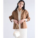 バイカラー衿カバーオール | VIS  | 詳細画像4 