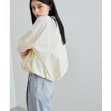 Vネックボリュームギャザーブルゾン【UVケア・撥水】 | VIS  | 詳細画像10