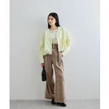 Vネックボリュームギャザーブルゾン【UVケア・撥水】 | VIS  | 詳細画像2