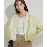 Vネックボリュームギャザーブルゾン【UVケア・撥水】 | VIS  | 詳細画像26