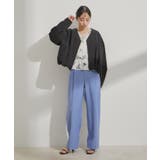 Vネックボリュームギャザーブルゾン【UVケア・撥水】 | VIS  | 詳細画像31