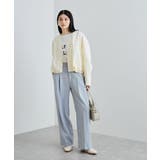 Vネックボリュームギャザーブルゾン【UVケア・撥水】 | VIS  | 詳細画像4