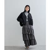 Vネックボリュームギャザーブルゾン【UVケア・撥水】 | VIS  | 詳細画像5