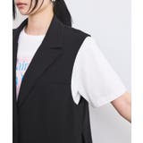 【セットアップ対応】サイド深スリットジレベスト | VIS  | 詳細画像13 