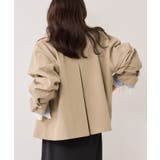 ショートトレンチコート/UVケア・撥水・花粉ガード | VIS | 詳細画像12