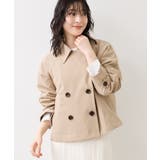 ショートトレンチコート/UVケア・撥水・花粉ガード | VIS | 詳細画像17