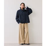 ショートトレンチコート/UVケア・撥水・花粉ガード | VIS | 詳細画像19