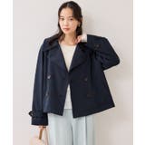 ショートトレンチコート/UVケア・撥水・花粉ガード | VIS | 詳細画像23