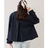 ショートトレンチコート/UVケア・撥水・花粉ガード | VIS | 詳細画像25