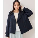 ショートトレンチコート/UVケア・撥水・花粉ガード | VIS | 詳細画像26