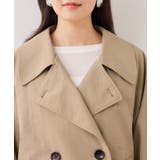 ショートトレンチコート/UVケア・撥水・花粉ガード | VIS | 詳細画像35