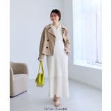 ショートトレンチコート/UVケア・撥水・花粉ガード | VIS  | 詳細画像45 