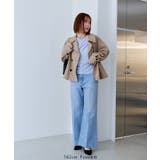 ショートトレンチコート/UVケア・撥水・花粉ガード | VIS  | 詳細画像48 