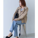 ショートトレンチコート/UVケア・撥水・花粉ガード | VIS  | 詳細画像49 