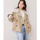 ショートトレンチコート/UVケア・撥水・花粉ガード | VIS | 詳細画像6