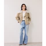 ショートトレンチコート/UVケア・撥水・花粉ガード | VIS | 詳細画像7