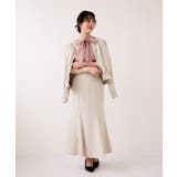 美easyリネンライクジップ裾フリルブルゾン/イージーケア・接触冷感 | VIS  | 詳細画像13 