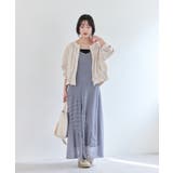 美easyリネンライクジップ裾フリルブルゾン/イージーケア・接触冷感 | VIS  | 詳細画像2 
