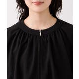 美easyリネンライクジップ裾フリルブルゾン/イージーケア・接触冷感 | VIS  | 詳細画像23 