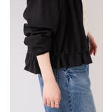 美easyリネンライクジップ裾フリルブルゾン/イージーケア・接触冷感 | VIS  | 詳細画像9 