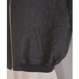 【STAYC J 着用】リーフキルティング&合皮アソートブルゾン | VIS | 詳細画像16