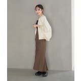 【STAYC J 着用】リーフキルティング&合皮アソートブルゾン | VIS | 詳細画像9