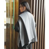 マフラーみたいに巻けるポンチョベスト | VIS  | 詳細画像4 