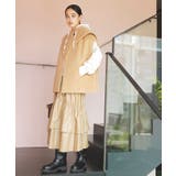 マフラーみたいに巻けるポンチョベスト | VIS  | 詳細画像6 