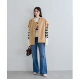 マフラーみたいに巻けるポンチョベスト | VIS  | 詳細画像8 