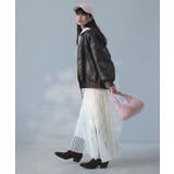 合皮&スエードライクジップアップブルゾン | VIS  | 詳細画像12