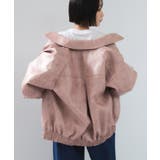 合皮&スエードライクジップアップブルゾン | VIS  | 詳細画像25