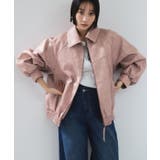 合皮&スエードライクジップアップブルゾン | VIS  | 詳細画像26