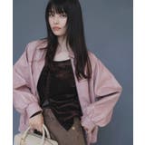 合皮&スエードライクジップアップブルゾン | VIS  | 詳細画像29