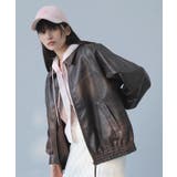 ブラウン系(21) | 合皮&スエードライクジップアップブルゾン | VIS