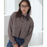 ブラウン系(23) | ショートカバーオールジャケット | VIS