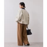 合皮パイピングキルトアソートブルゾン | VIS  | 詳細画像14 